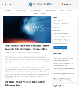 Rising Delinquencies in 2026: What Credit Leaders Need to Do Before the Numbers Continue to Move